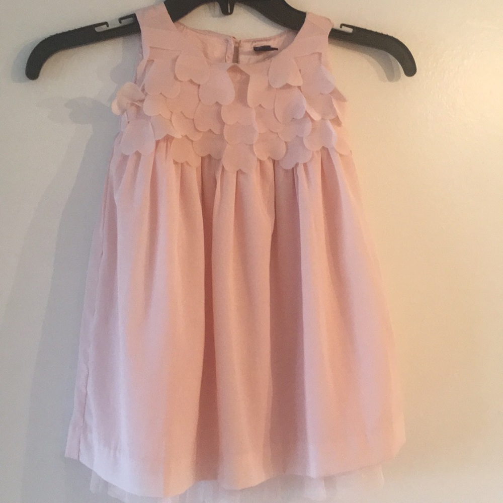 A light pink dress